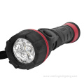 Outdoor Waterproof LED Rubber Plastic Emergency Flashlight